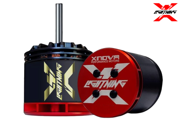 Xnova 4525 Lightning 560KV - 6mm A Welle (36mm) il Goblin 700